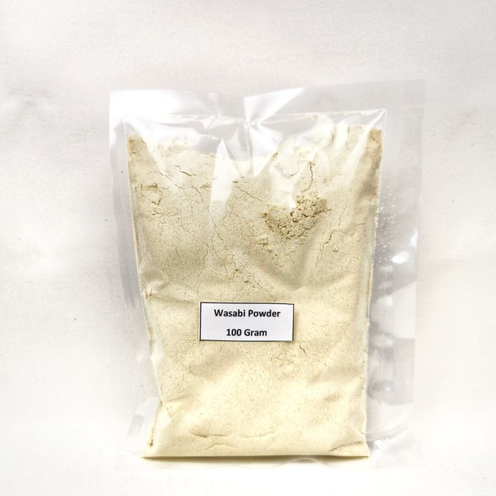 

vd2011c Murah Wasabi Powder Extra Hot Share Size 100Gram. Fsfs201