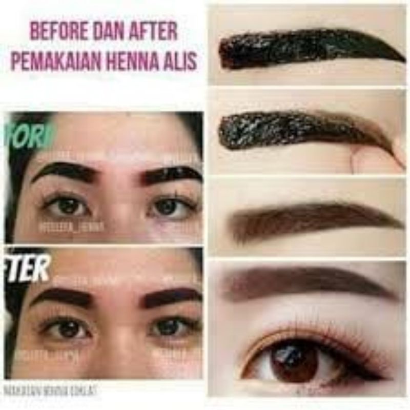 Medan Termurah Beauty Henna alis cone halal al latif/ Az zahra