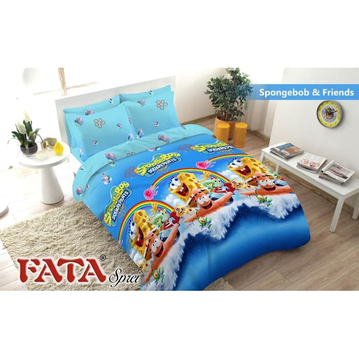 Bedcover set Fata Spongebob & Friends 160x200