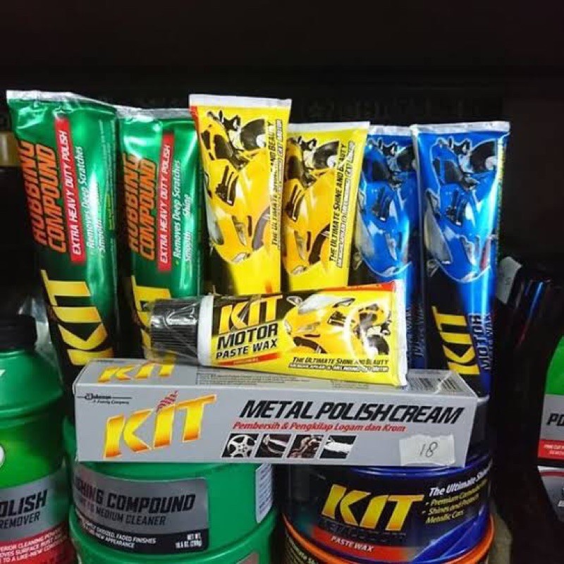 KIT ODOL ORIGINAL / KIT MOTOR PASTE WAX / KIT ORIGINAL / KIT COMPOUND / KIT METALIC