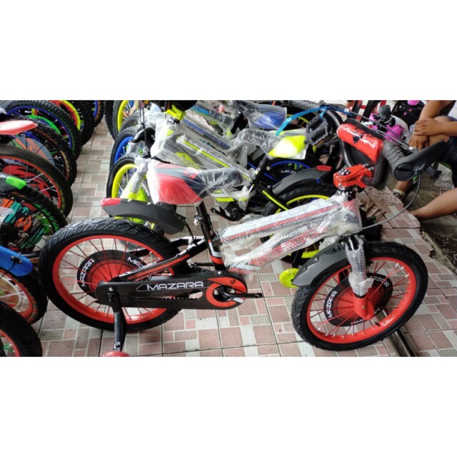 Sepeda Anak BMX Mazara 18 Roda Samping Nyala