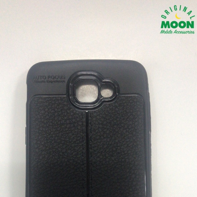 Case samsung j5 prime autofocus leather cover kulit casing softcase silikon promo murah