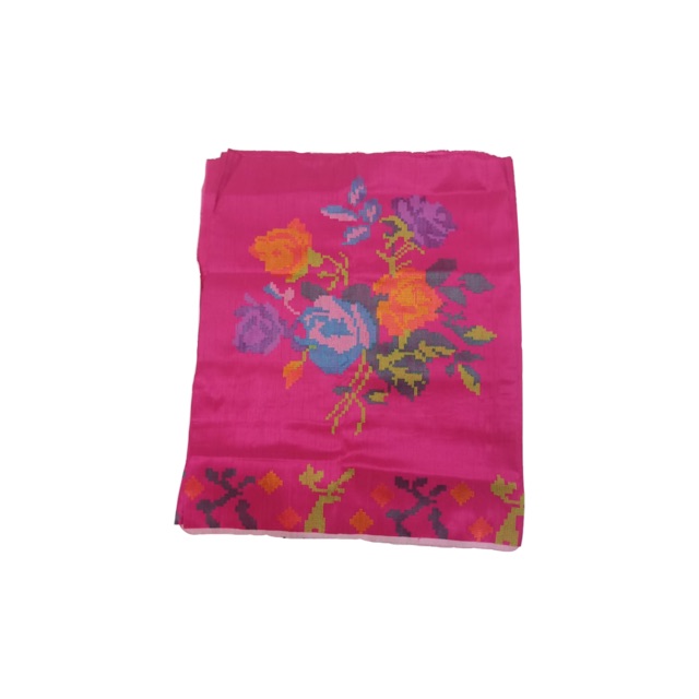 Kain Sarung Tenun Sutra Khas “Bugis” Sengkang, Makassar “Lagosi Starmin”