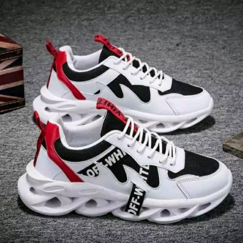Sneakers Cowok Sport Casual Sepatu Fashion Pria Keren Running Sneker Pria Sneakers Snekers Cowok Kor