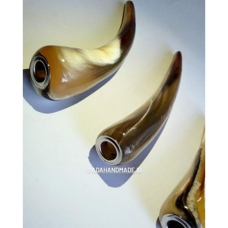 ADA pipa rokok tanduk kerbau bule