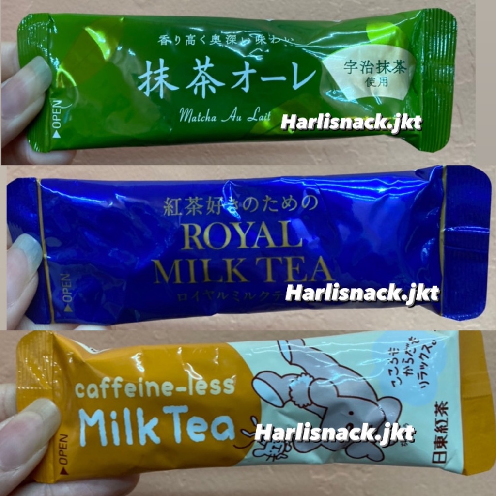 

[SATUAN] Royal Milk Tea Original / Nitto Kooha Matcha / Milk Tea Caffeine Less Jepang / Cafein Less Peach / Melty Peach / Royal Strawberry / Royal Peach