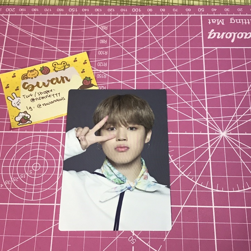 [boked 10.10 moon] Photocard Sowoozoo Jimin 6/8 MPC JIMIN OFFICIAL