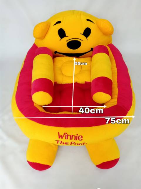 Kasur Bayi Karakter Plus Bantal Guling Winie The Pooh