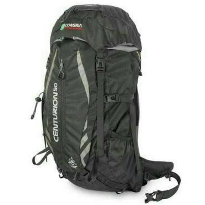real adventure carrier keril tas gunung consina centurion 50 55 l 50l 50lt liter lt   merah original