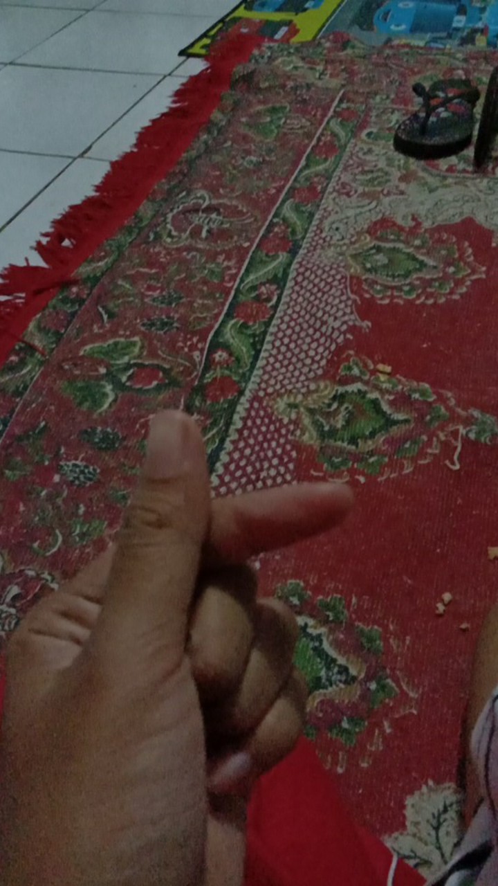 Maura Couple - Sania Ruffle Batik Couple Ori Ndoro Jowi Dnt Garansi