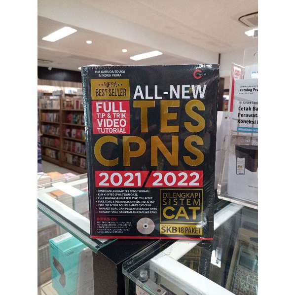 buku all new tes cpns full video 2021 2022 original gramedia