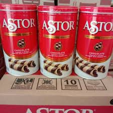 

Astor Coklat kemasan kaleng 330gram / Astor Coklat 330gram