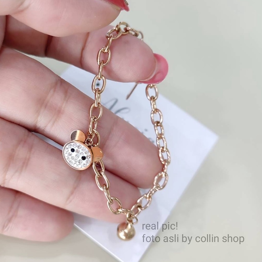 set perhiasan anak alycia original kalung anak bayi - gelang anak - anting anak