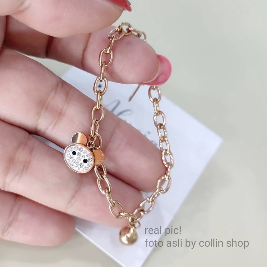 set perhiasan anak alycia original kalung anak bayi - gelang anak - anting anak