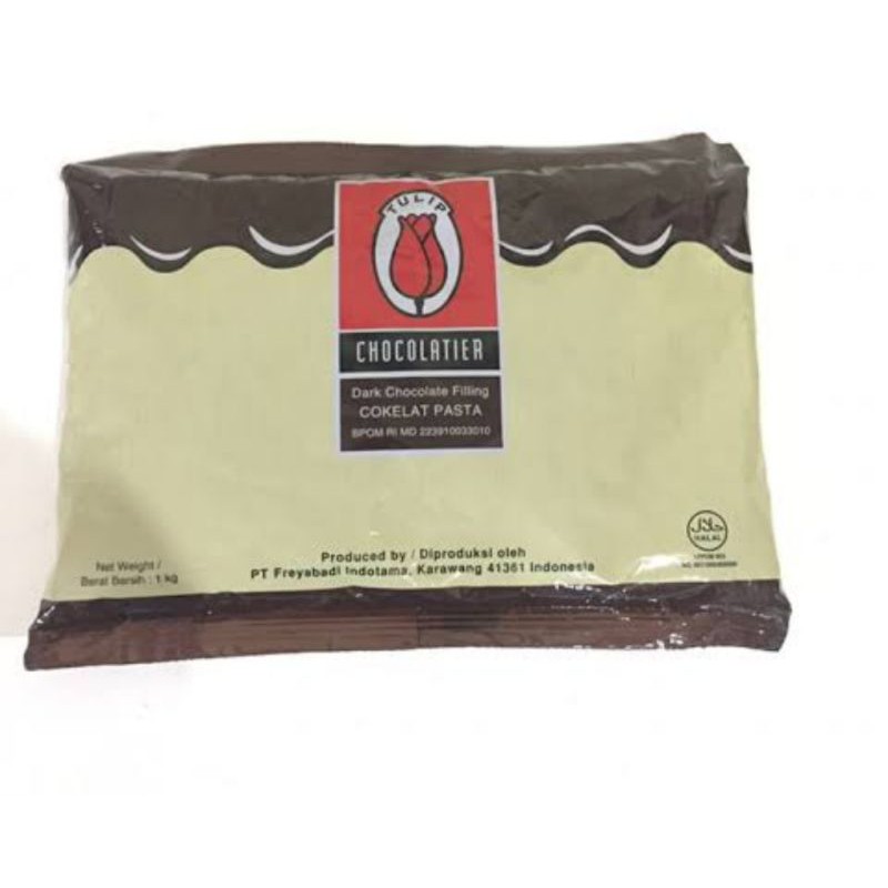 

Coklat Pasta / Coklat Filling Tulip 1 kg