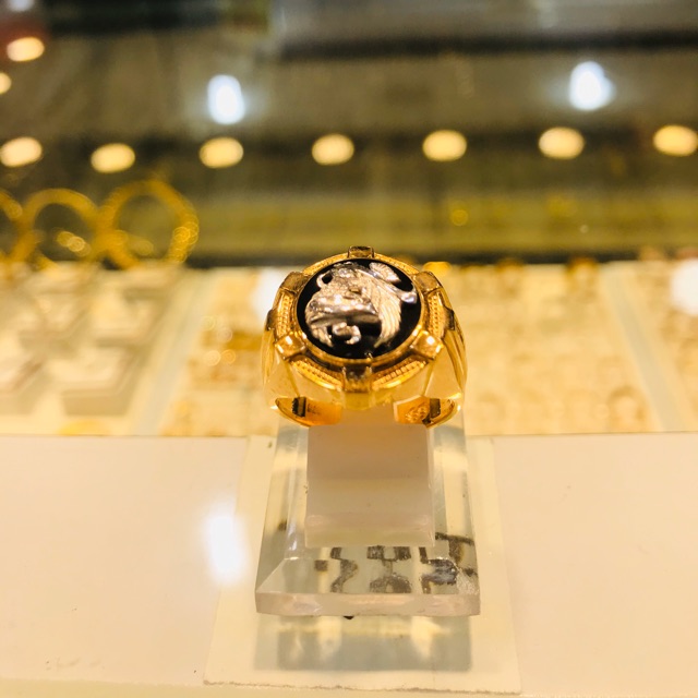 Cincin pria/cowok mas asli kadar 375