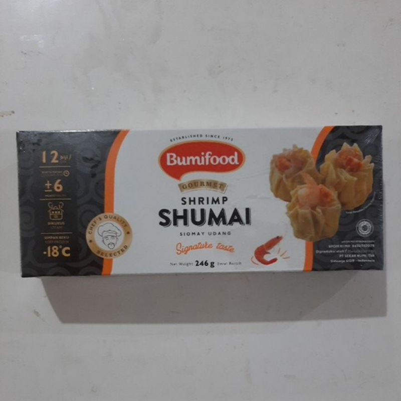 

BUMIFOOD shrimp shumai 246gr