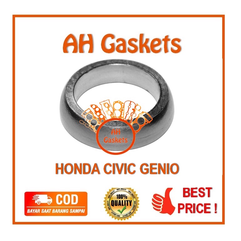 Paking Sambungan Knalpot Honda Civic Genio Paking Exhaust Pipe Honda Genio Paking Knalpot Gasket Muf