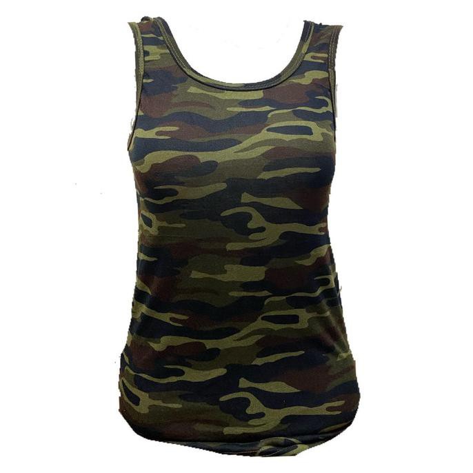 Promo Tahun Baru TankTop Kaos Dalam wanita Army / Singlet dalaman abg murah grosir - Tali Kecil