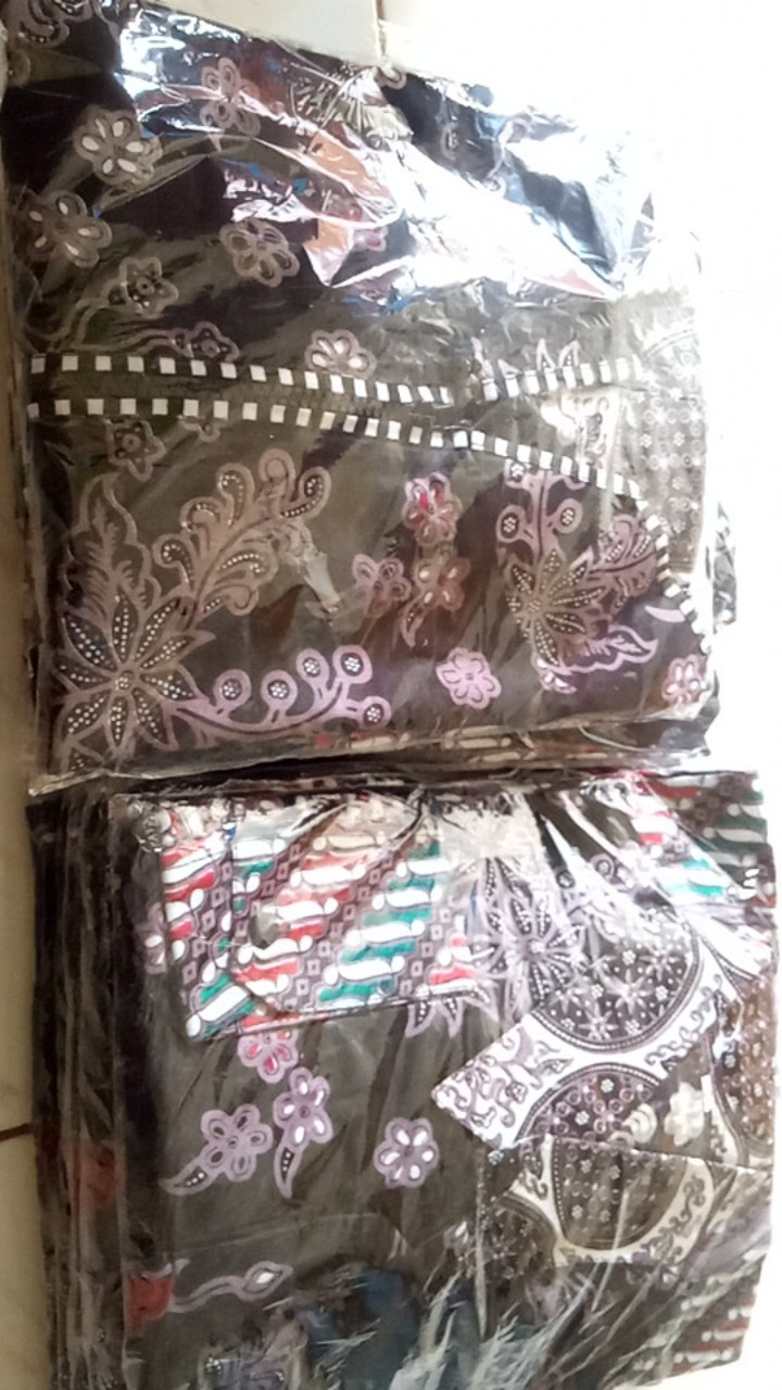 Maura Couple - Sania Ruffle Batik Couple Ori Ndoro Jowi Garansi Termurah Shopee - Batik Modern Solo