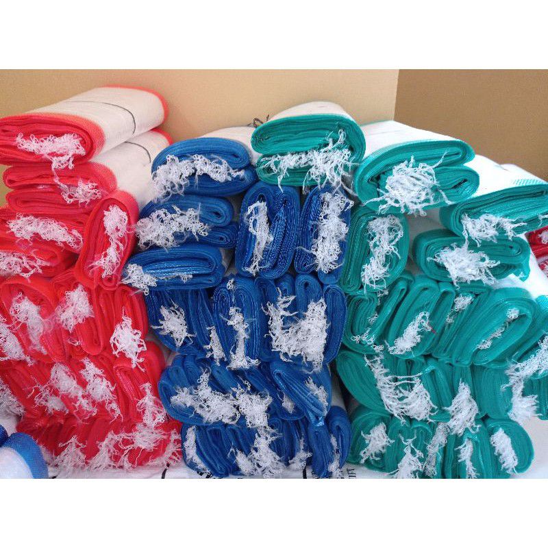 KARUNG BERAS POLOS LIST WARNA (UKURAN 10kg, 25kg)