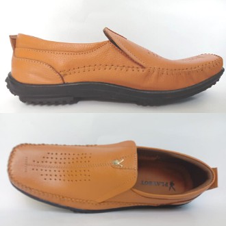 Sepatu Pria Slip On Casual Kulit sapi terbaik Kualitas Original Handmade
