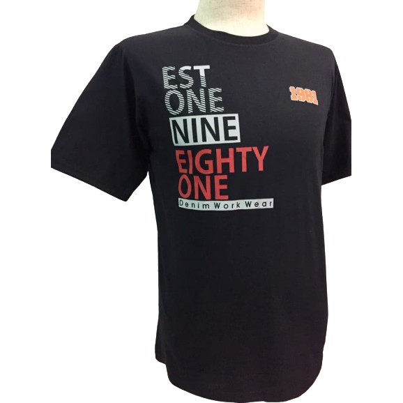 T-shirt EST ONE NINE EIGHTY ONE