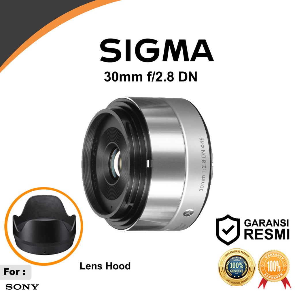 Sigma 30mm f/2.8 DN Art Lens for Sony E