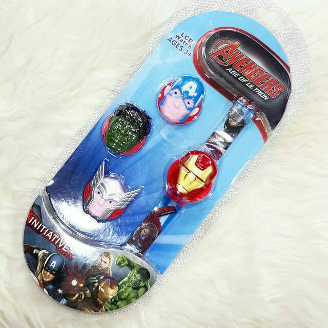 Jam Tangan Anak Karakter Heroes umur 3+