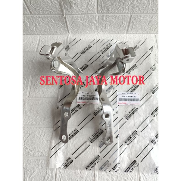 Engsel Kap Mesin Hinge Assy Hood Toyota Fortuner VRZ Hilux Revo Original Harga 1Set