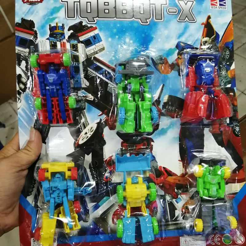 PROMO COD ROBOT MOBIL TOBOTTX 6PCS