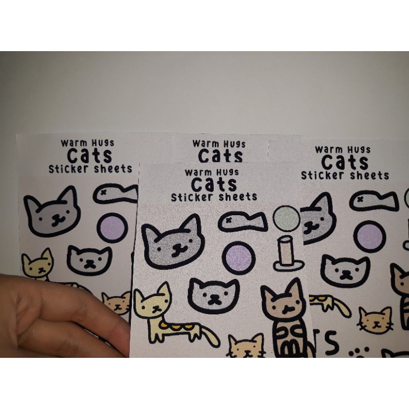 

Sticker sheets Warm Hugs spesial edition