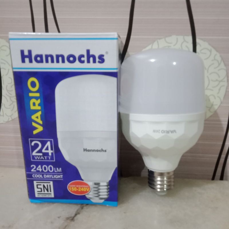 Hannochs Bola Lampu LED BULB 22W Vario Hannochs Kapsul Tabung 22 watt