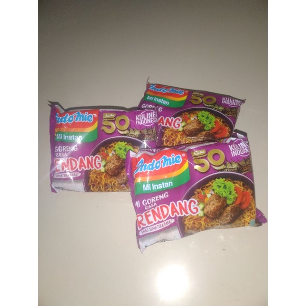 

Indomie goreng rendang