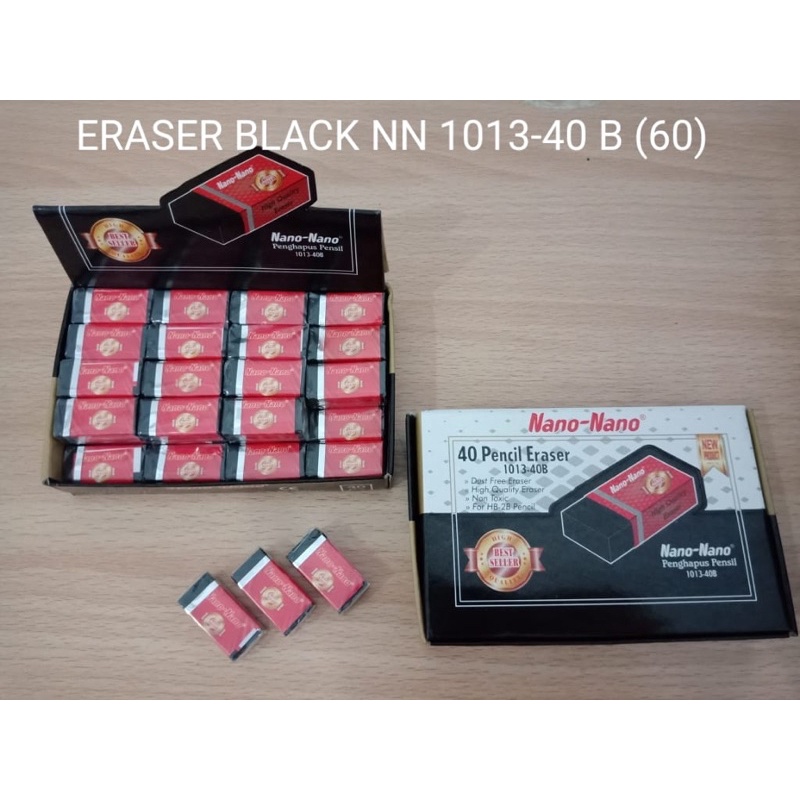 

Stip / penghapus hitam NANO harga per box isi 40pc hanya ⬇️