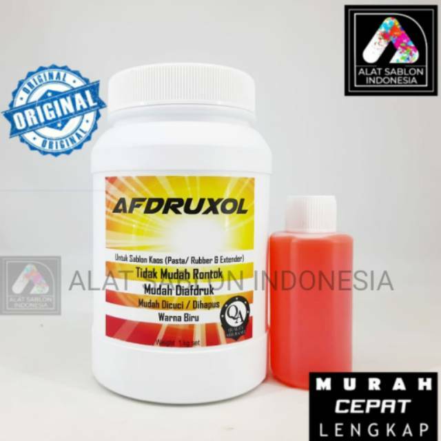 

bib OBAT AFDRUK AFDRUXOL SABLON WARNA BIRU BERKUALITAS 1KG