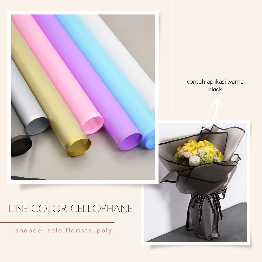 

LINE COLOR CELLOPHANE FLOWER WRAPPING WATERPROOF KERTAS BUKET PEMBUNGKUS BUNGA floral wrapping kertas bouquet buket bunga kertas craft paper polos garis doff matte paper cellophane opp paper non woven kertas bungkus motif florist flower arrangement