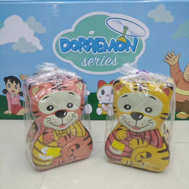 

Celengan kartun macan besi unik dan lucu untuk hadiah souvenir