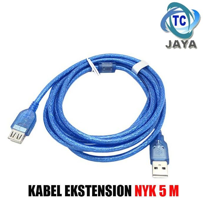 Kabel Ext Usb 2.0 NYK AM To BM 5.0 Meter