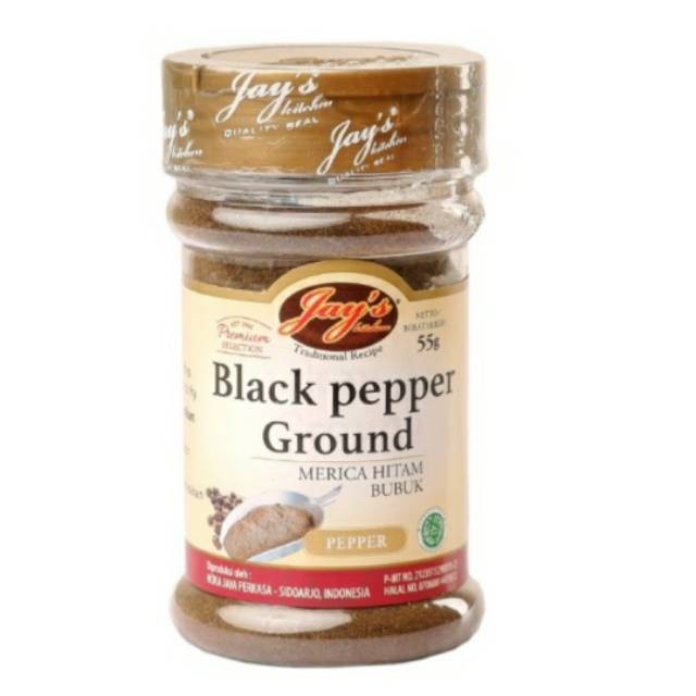 

Jays Blackpepper Ground Blackpapper Lada hitam Bubuk rempah bumbu