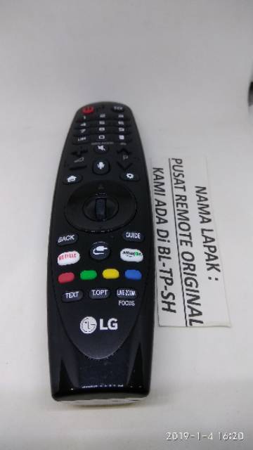 MAGIC REMOTE REMOT SMART TV LED LG AN-MR18BA UK SERIES ORIGINAL ASLI