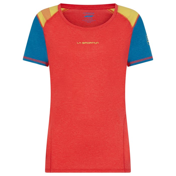 Baju Kaos Wanita La Sportiva Hynoa T-Shirt W Hibiscus/Neptune