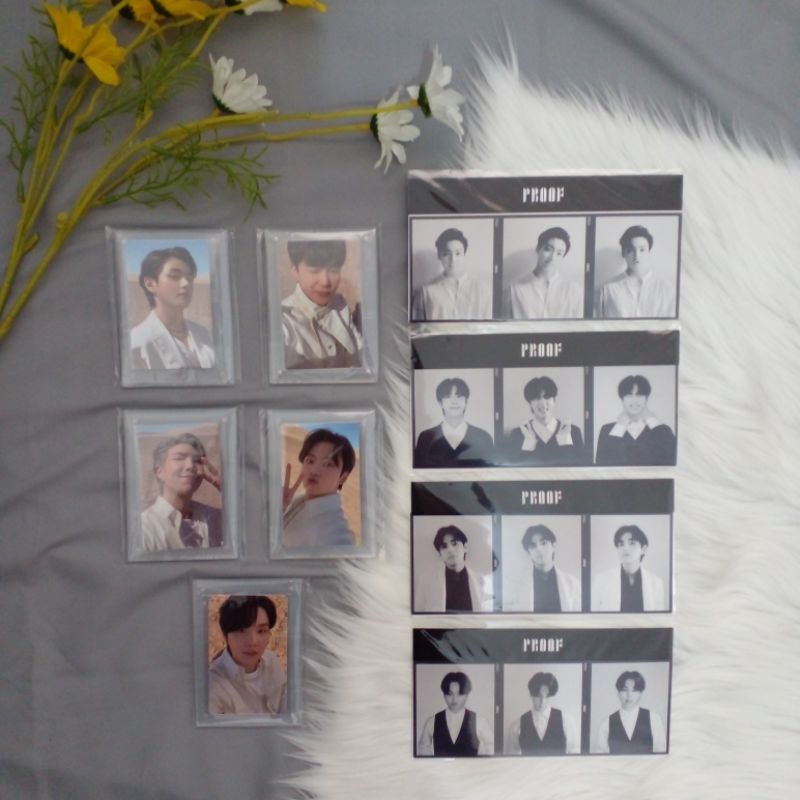 READY POB PRE ORDER BENEFIT DAN TRIPTYCH PHOTO STRIP PROOF ALBUM BTS TAEHYUNG JUNGKOOK JIMIN SUGA JI