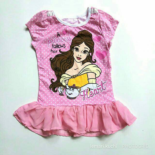 Disney tutu tunic princess size 2T 5T