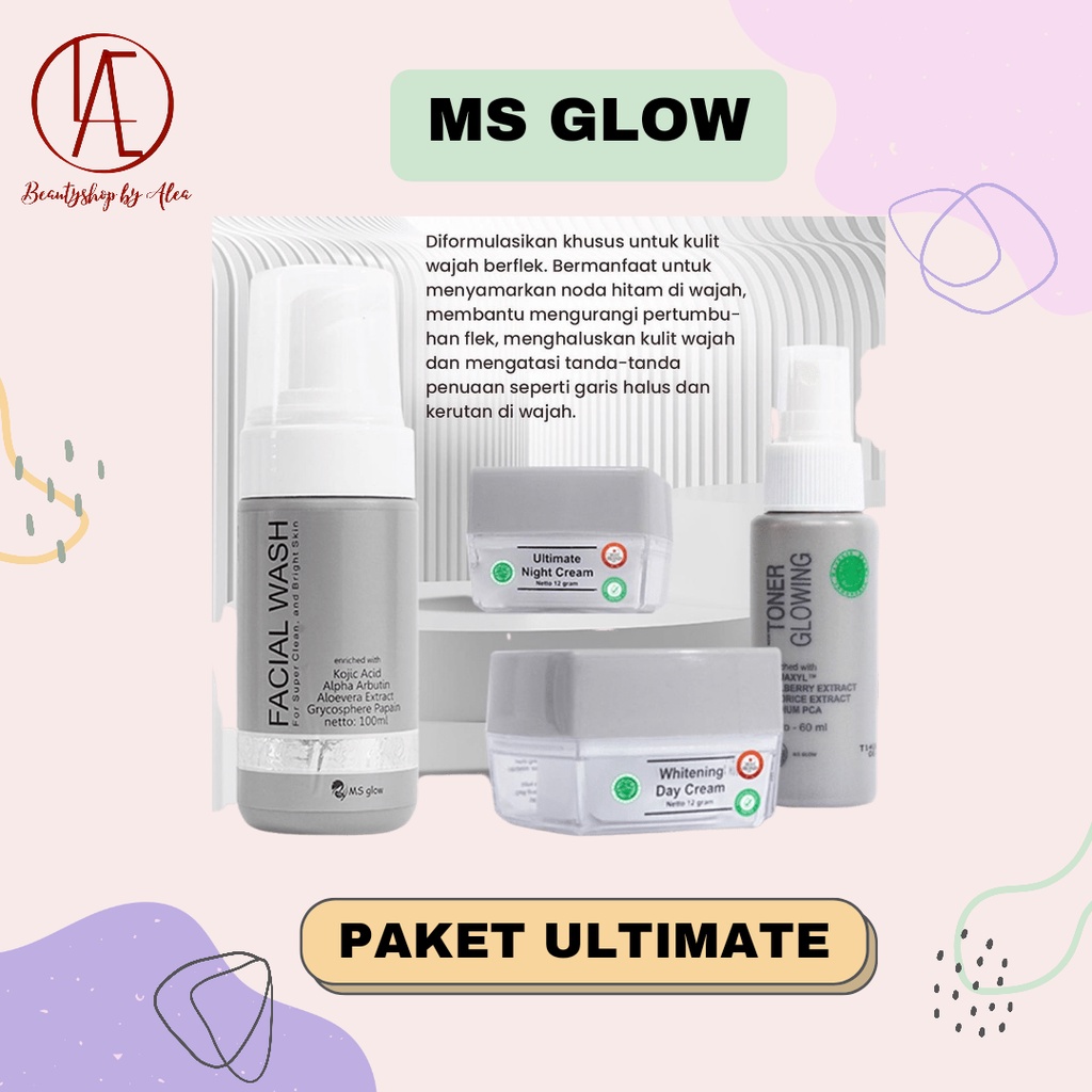 MS GLOW PAKET ULTIMATE