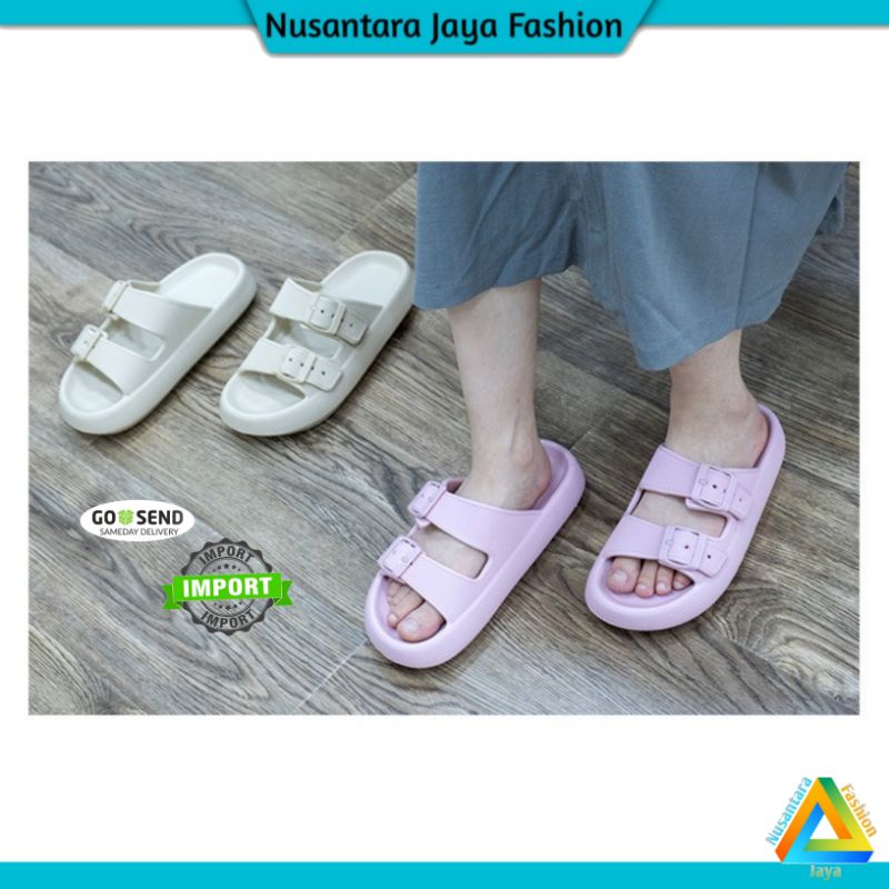 Sandal Selop Pria Wanita UNISEX Jelly Import Ban 2 1988-F0