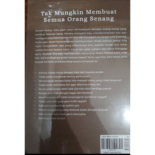 

Tidak Mungkin Membuat Semua Orang Senang