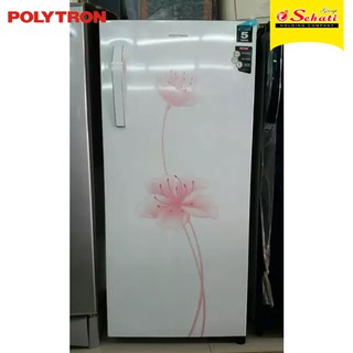  Lemari  Es  1 Pintu Polytron PRX 171W Garansi Resmi Shopee 