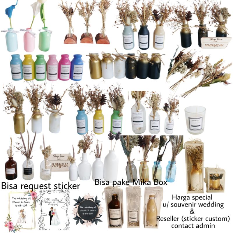 Wedding souvenir, hampers, souvenir nikahan