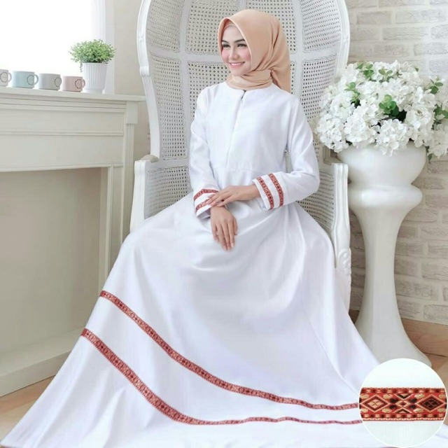 Ready 5 warna FC- MARLINA MAXI (REAL PIC) / gamis wanita murah